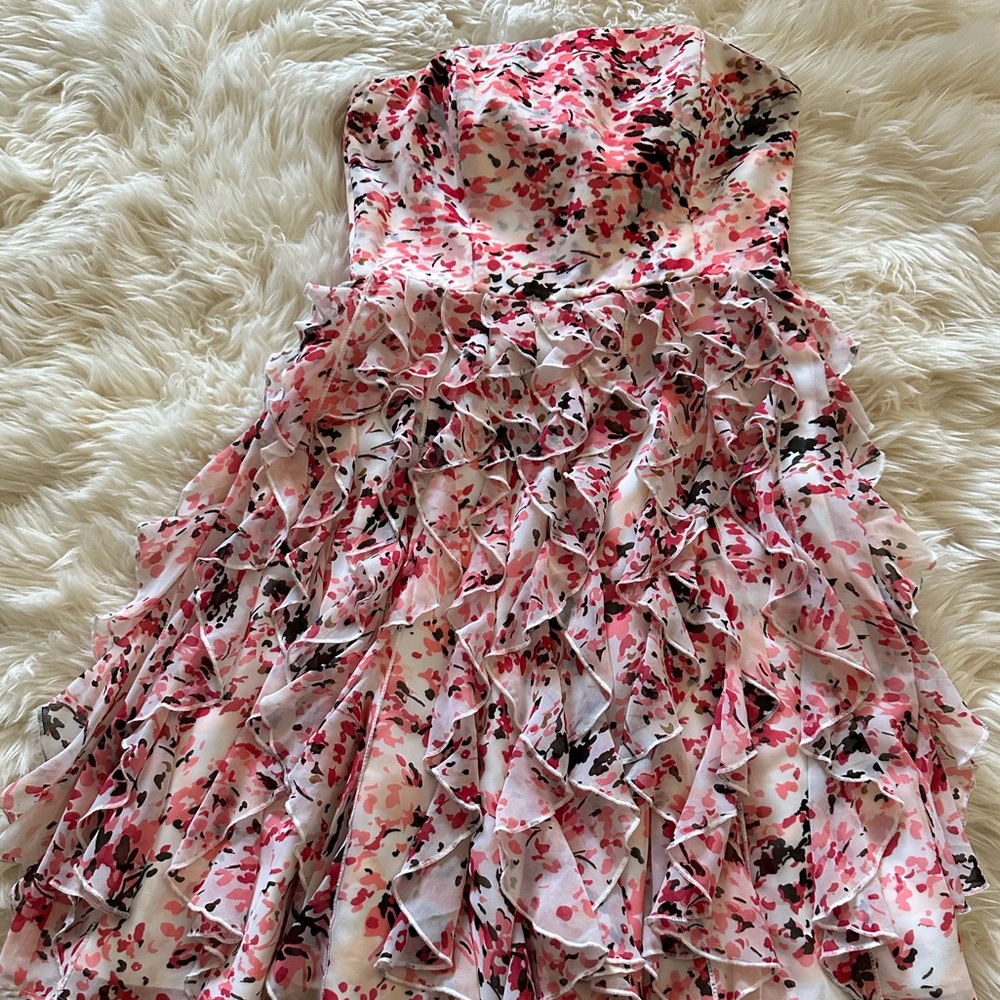 White House Black Market - Ruffle Dress